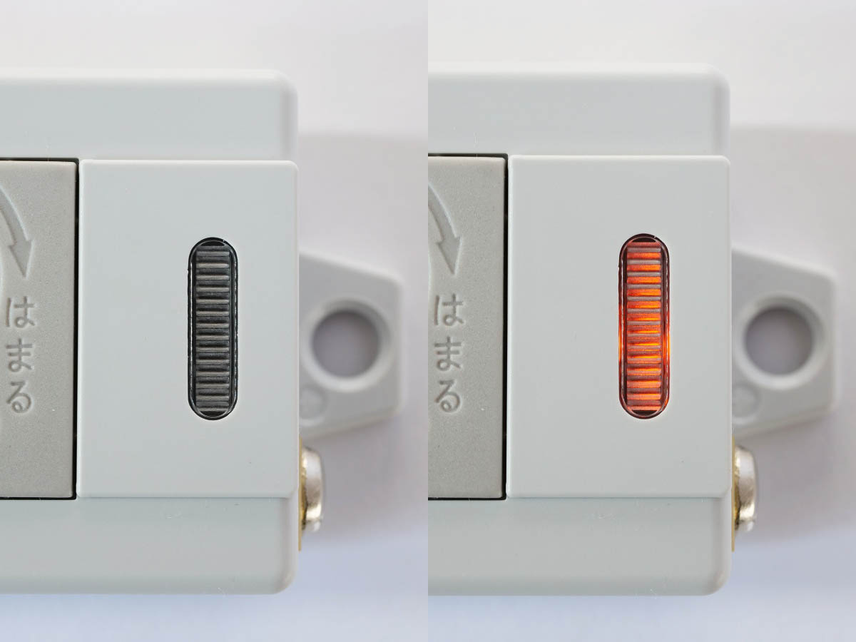 07
エレコム 電源タップ 3ピン 4個口 スイングプラグ T-T06-3410LG/RS
インジケーターランプ
