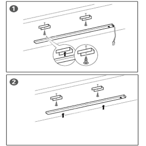 07
FUJIMORI LED バーライト 30cm
取付け説明
